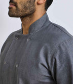PR660 Grey Denim Model