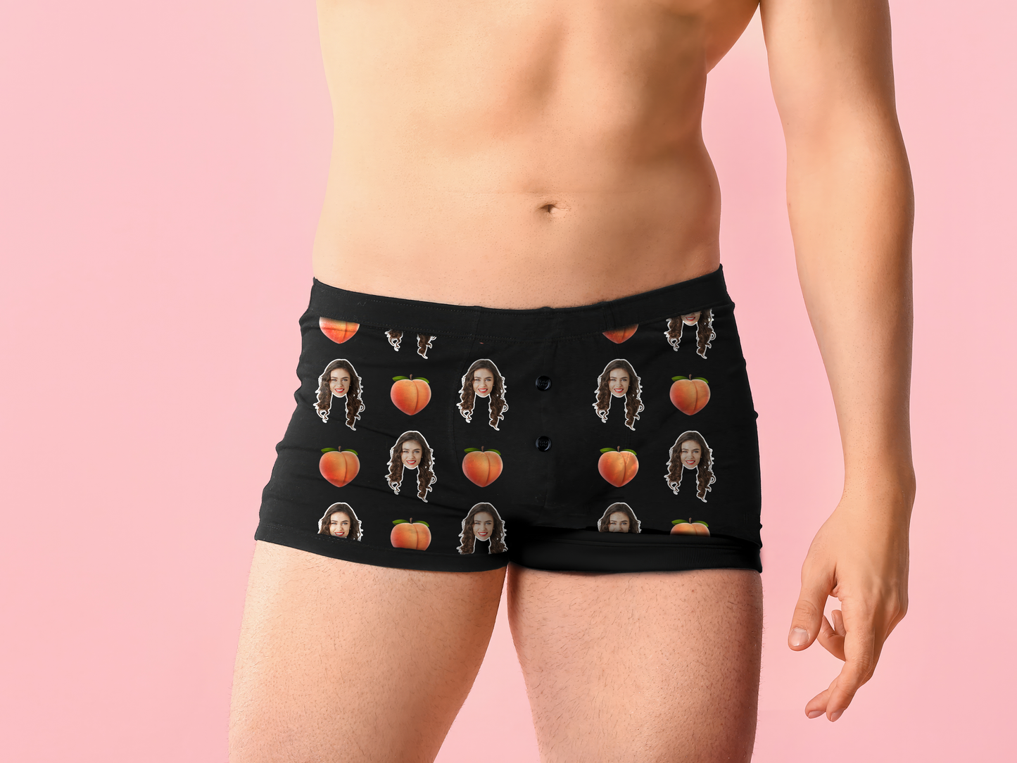 Custom Face Boxers for Him – Personalised Photo Underwear for Boyfriend, Husband or Dad | Funny Gift for Valentine’s, Birthday or Father’s Day