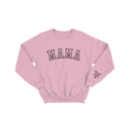 Old School Mama Jumper – Personalised Sleeve with Kids’ Names