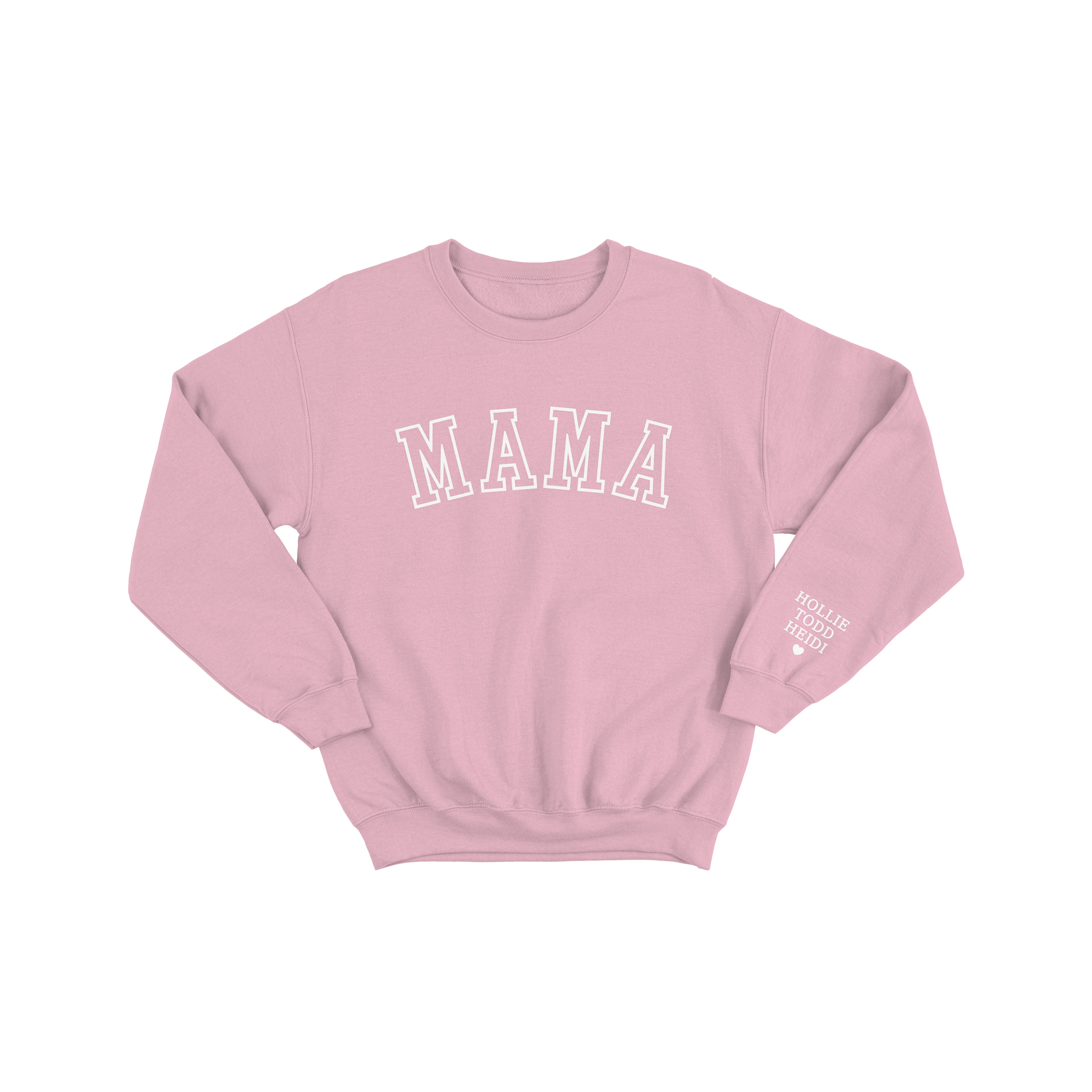 Old School Mama Jumper – Personalised Sleeve with Kids’ Names