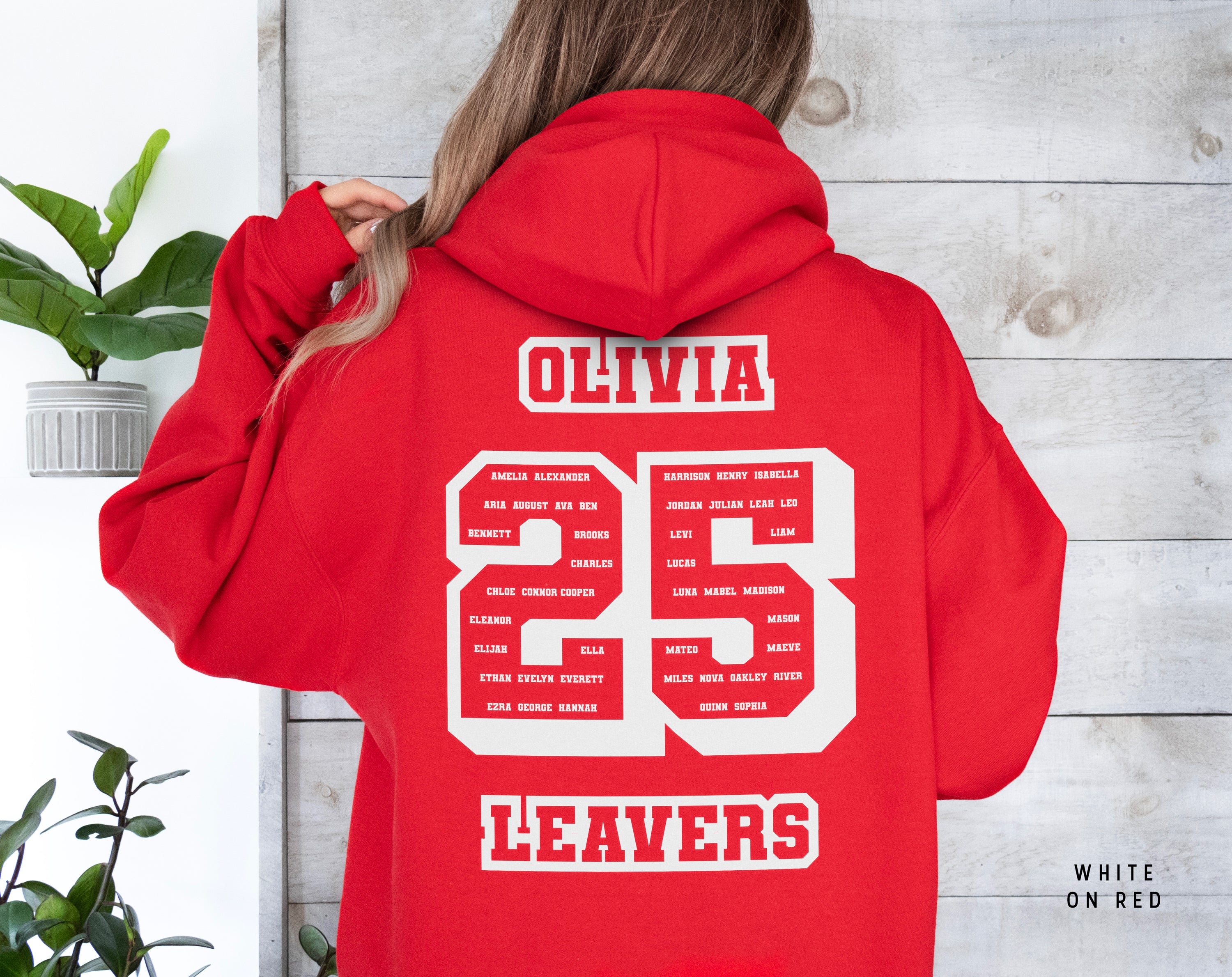 School Leavers Hoodie - Class Of 2025 Style 5