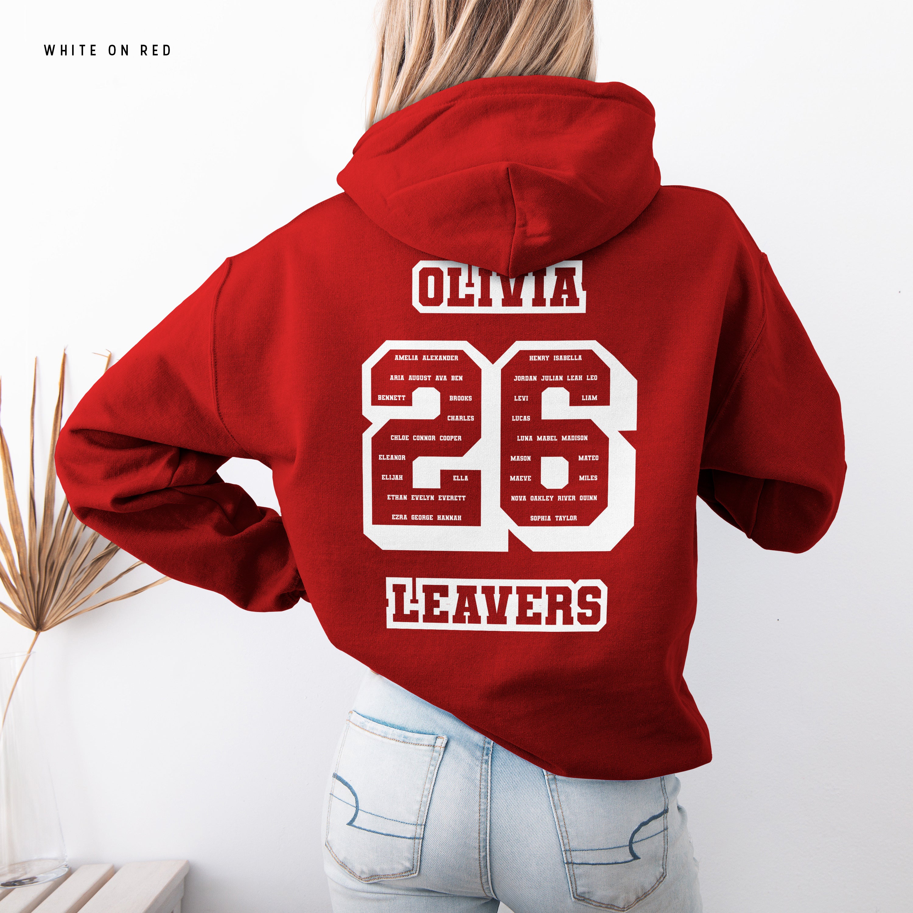 School Leavers Hoodie - Class Of 2026 Style 5
