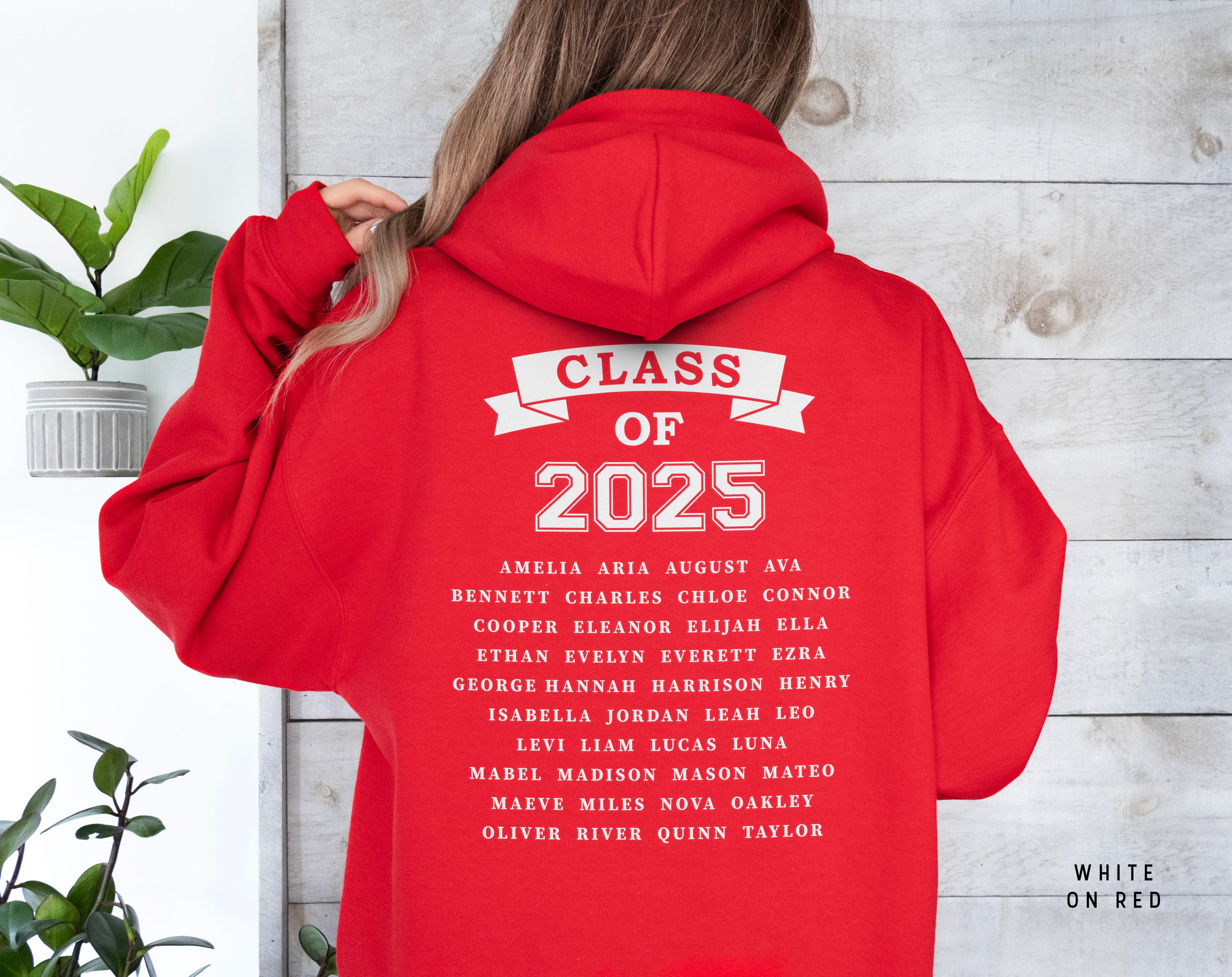 School Leavers Hoodie - Class of 2025 Style B