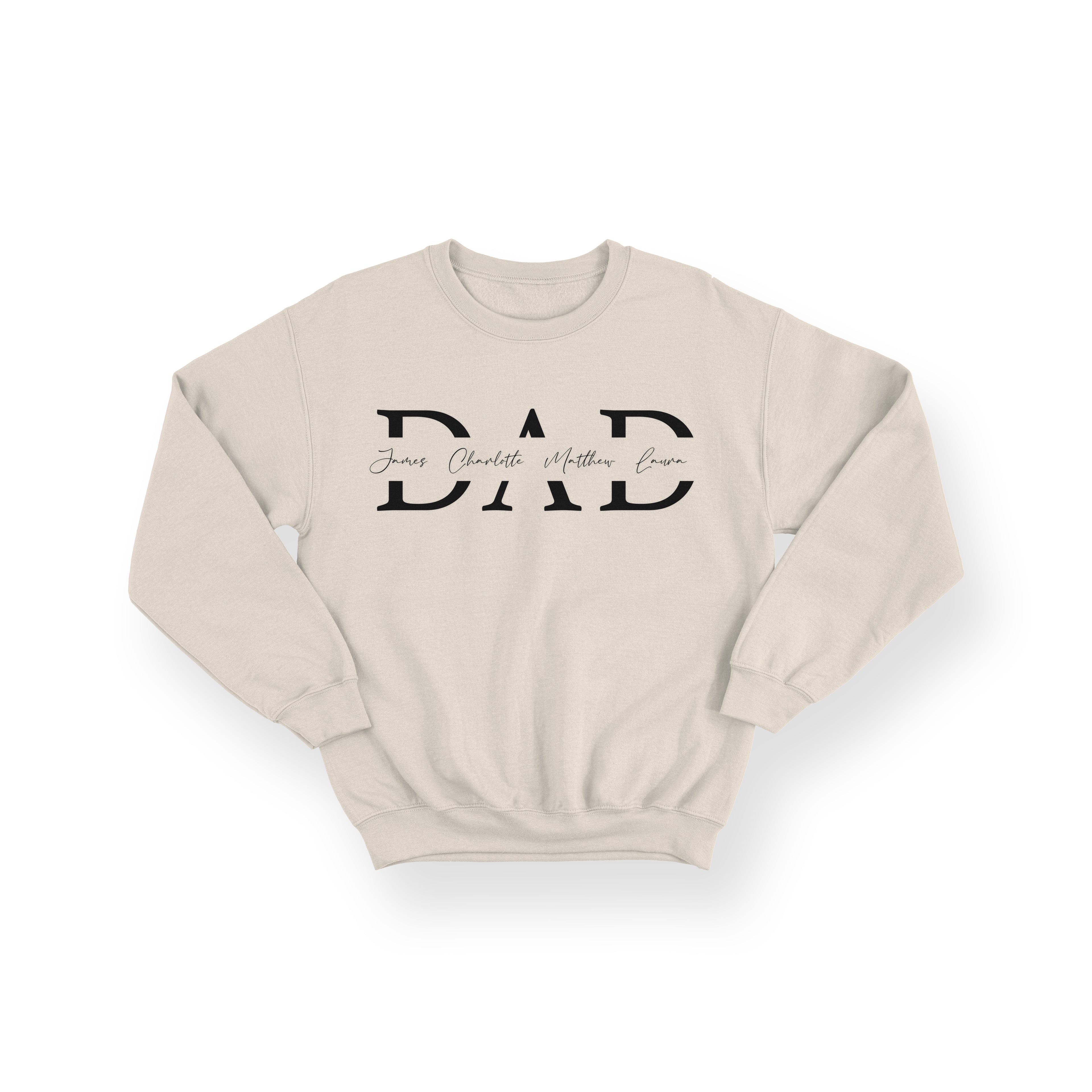 Personalised DAD Monogram Sweatshirt