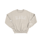 Old School Mama Jumper – Personalised Sleeve with Kids’ Names