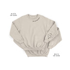 Mama Sweatshirt with Kids’ Names on Sleeve