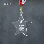 Personalised Acrylic Medal – Custom Sports Award, Runner-Up or Achievement Medal | Trophy Alternative for Ceremonies
