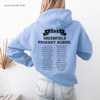School Leavers Hoodie - Featuring School Name 2026 Style  E