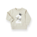 Personalised Birthday Name & Age Kids Sweatshirt – Custom Jumper for Baby, Toddler & Child