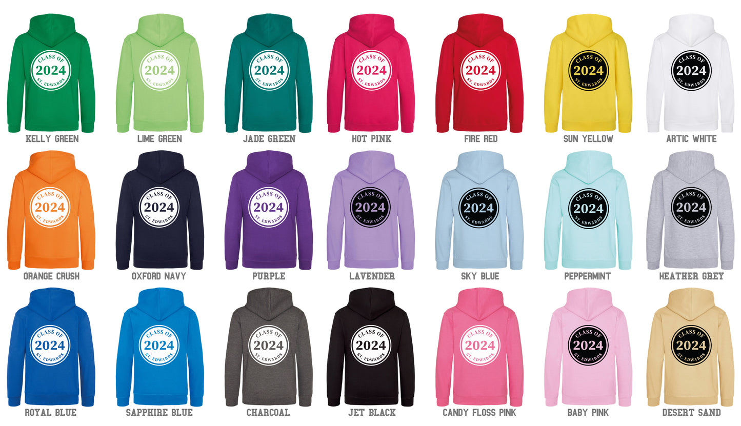 School Leavers 2024 Hoodie - Class Of 2024 Style 2