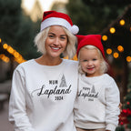 Personalised Lapland Adventure Sweatshirt – Matching Family Jumpers for Kids & Adults