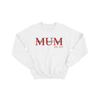 Personalised Mum Sweatshirt – Monogram with Children’s Names & EST. Year