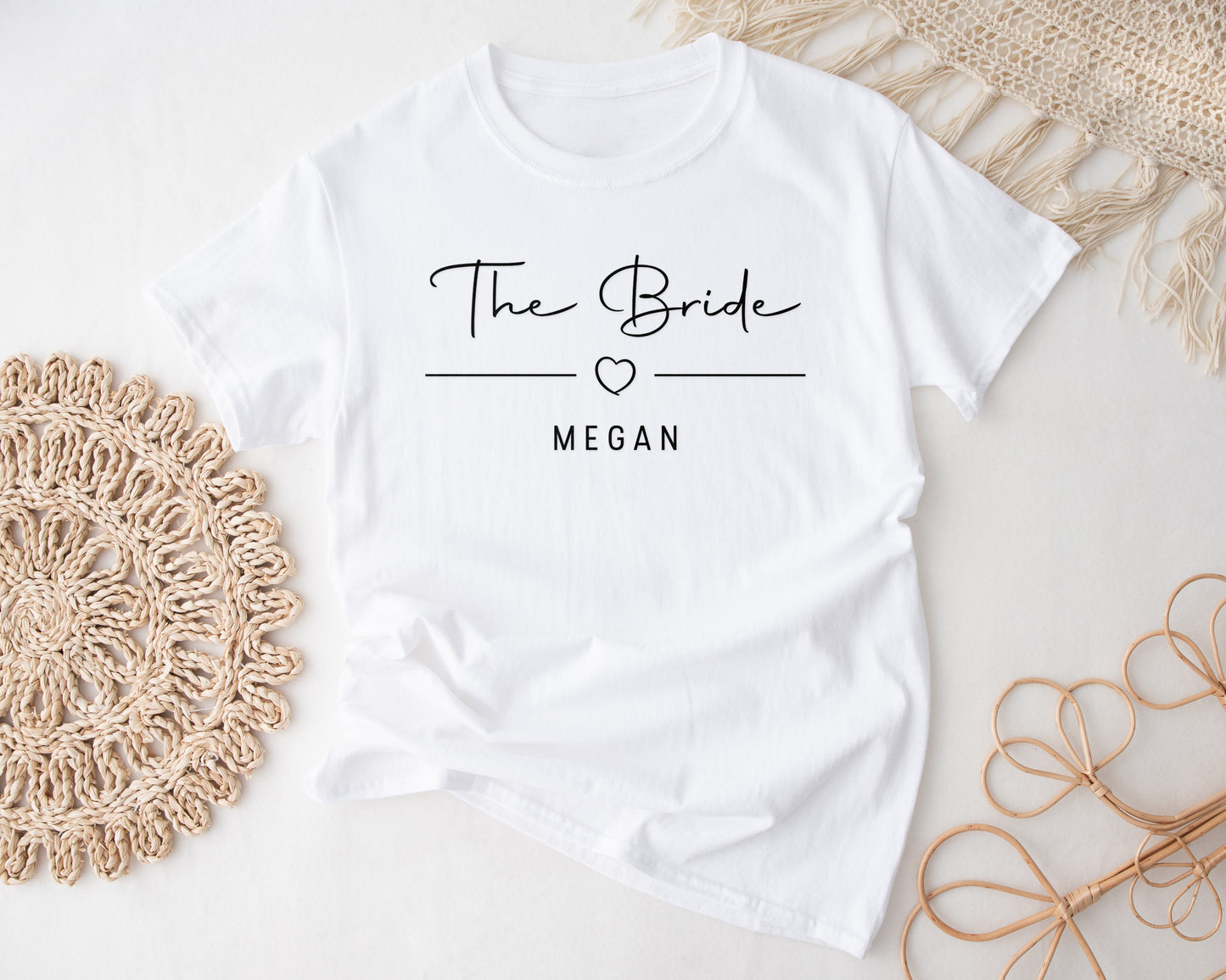 Personalised Hen Party T-Shirts – Bride & Team Bride Shirts, Bachelorette Party Tops, Wedding Party Gifts