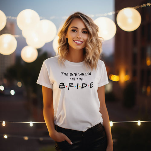 Personalised Friends Hen Party T-Shirts – 