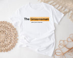 Personalised Stag Do T-Shirt  - Role T-Shirts | Groom, Best Man, Wedding Crew