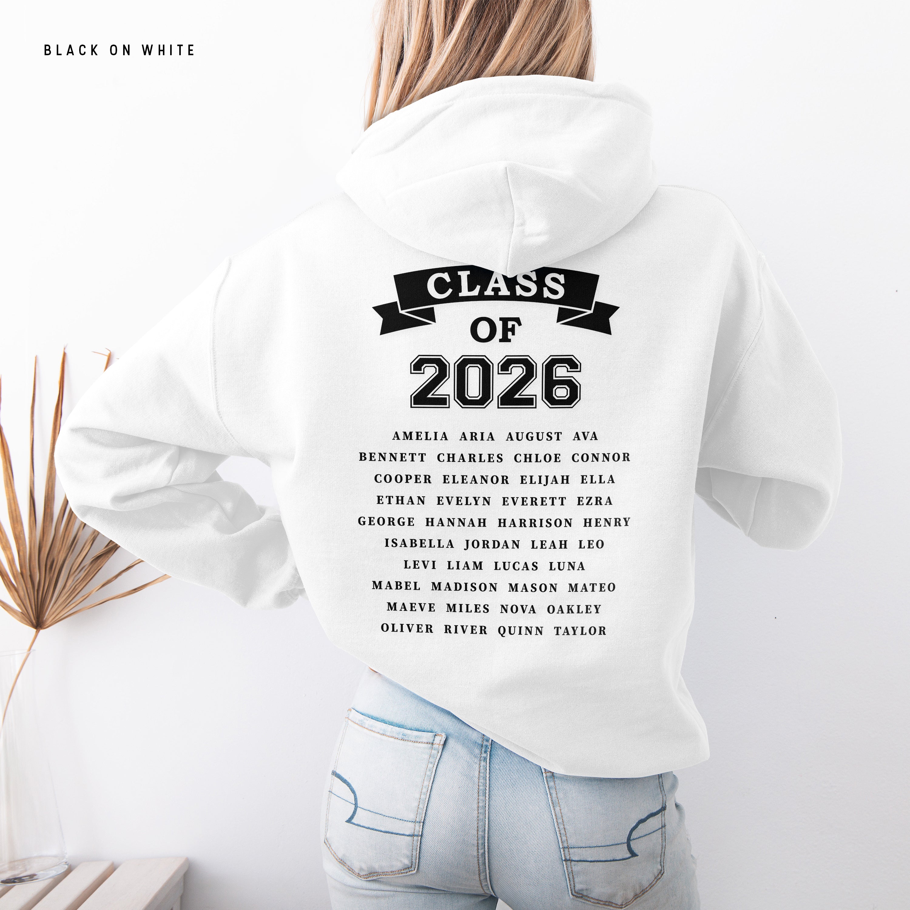 School Leavers Hoodie - Class of 2026 Style B