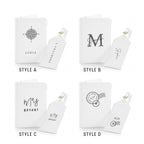 Personalised Travel Set – Passport Holder & Luggage Tag Set | Custom Passport Wallet & Name Tag